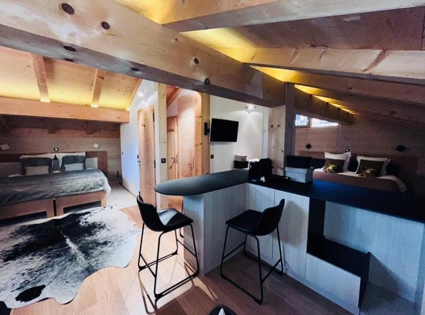 Chalet Inarpa - Appartements Et Suites La Clusaz Exteriör bild