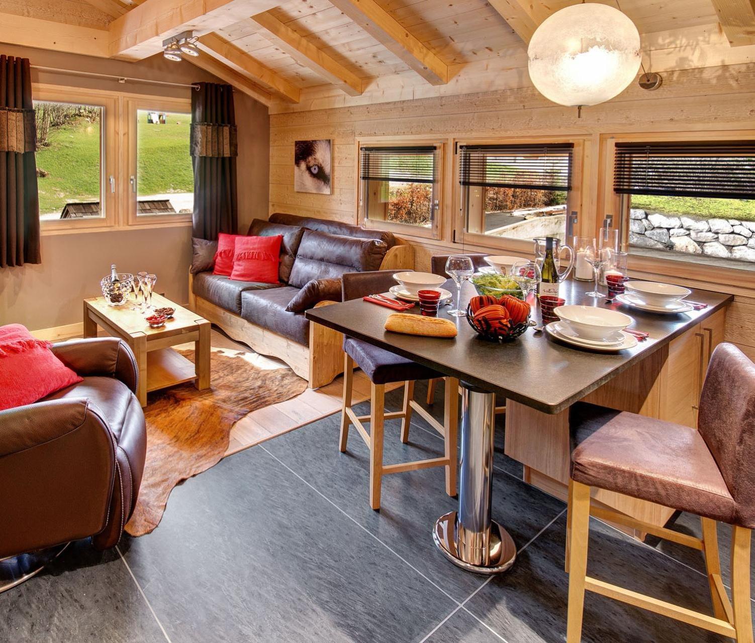Chalet Inarpa - Appartements Et Suites La Clusaz Exteriör bild